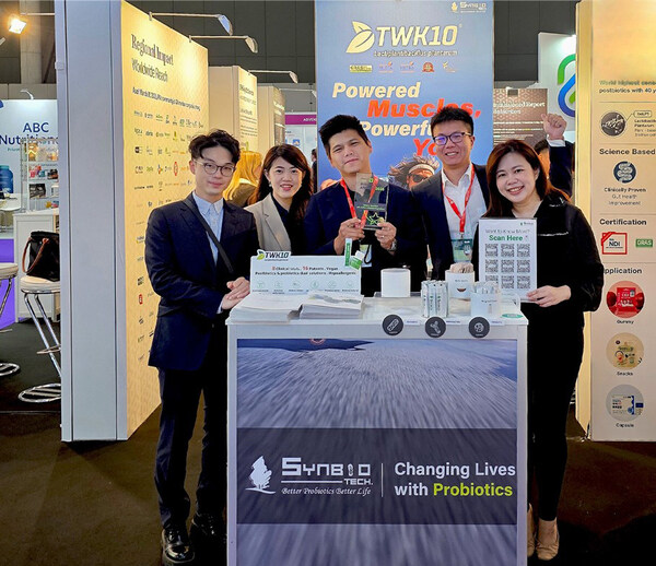SynbioTech Brings Taiwan's Biotech Excellence to the Global Stage with TWK10® for Muscle Performance and Healthy Aging